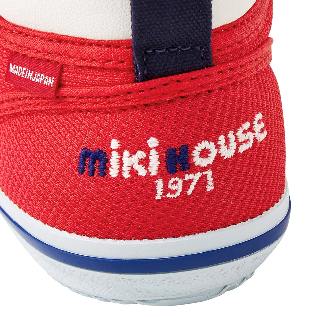 CHAUSSURES ICONIQUES ROUGES MIKI HOUSE 1971