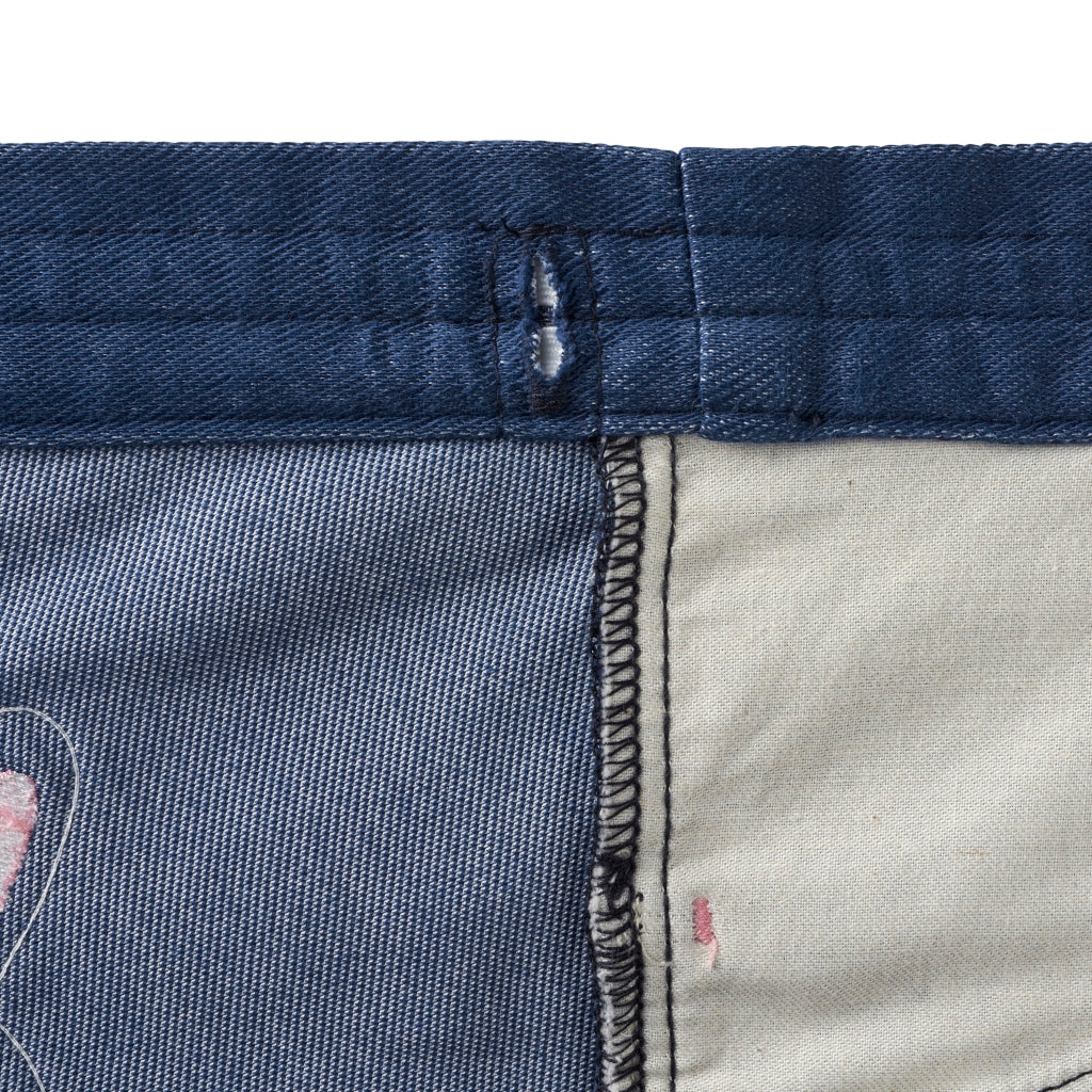 USAKO STARS BLUE DENIM PANTS