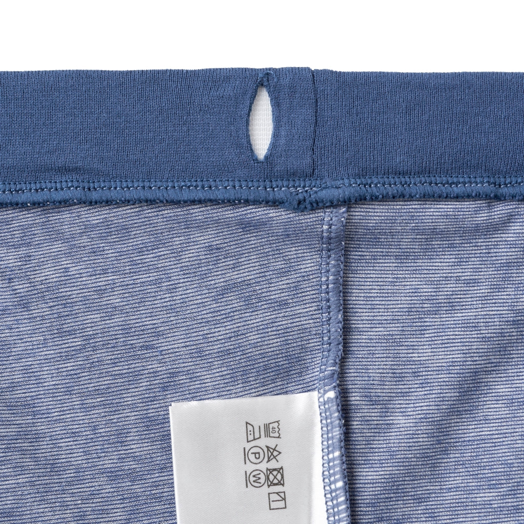 PANTALON BLEU COTON PUCCI