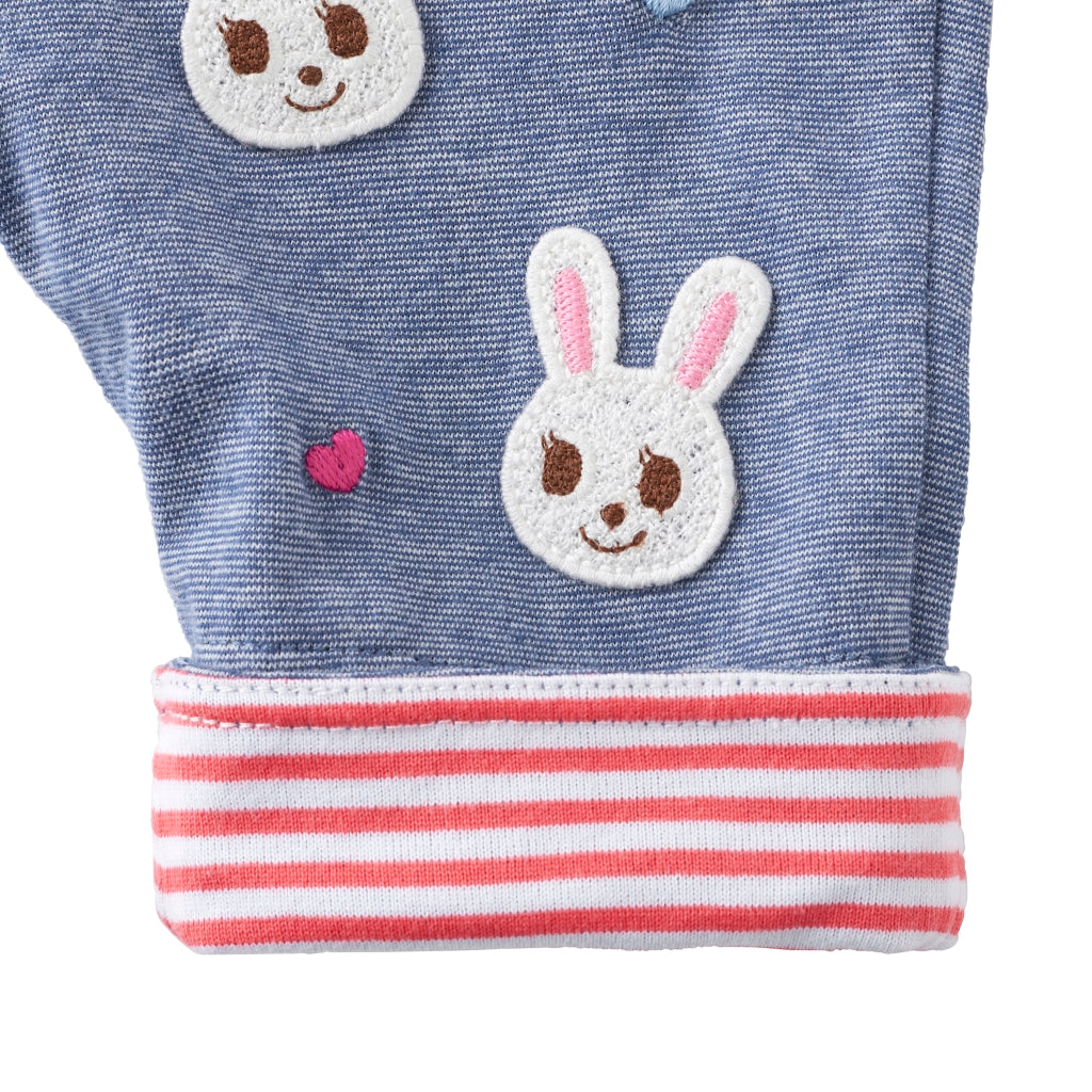 PANTALON BLEU COTON USAKO
