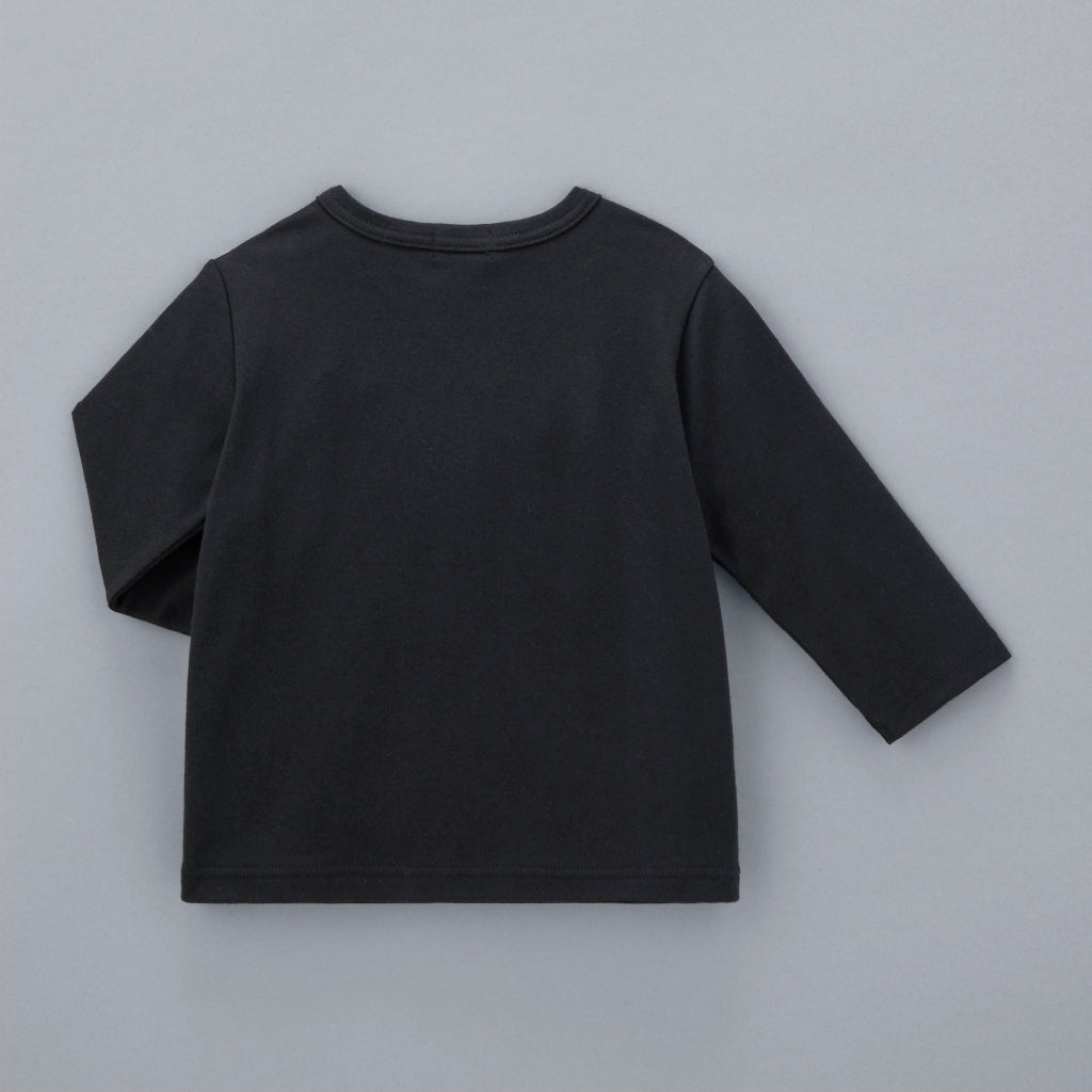 T-SHIRT MANCHES LONGUES NOIR GOLD LABEL