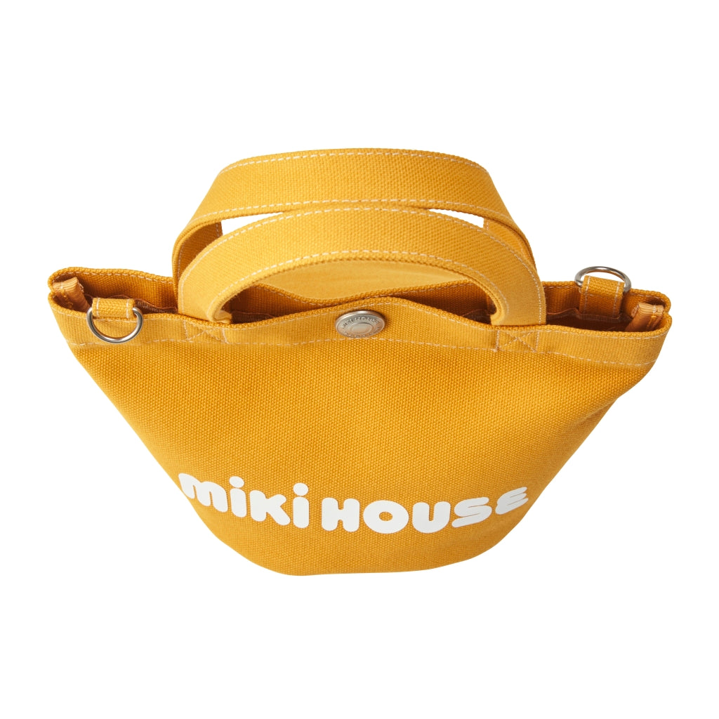 YELLOW COTTON BAG MIKI HOUSE