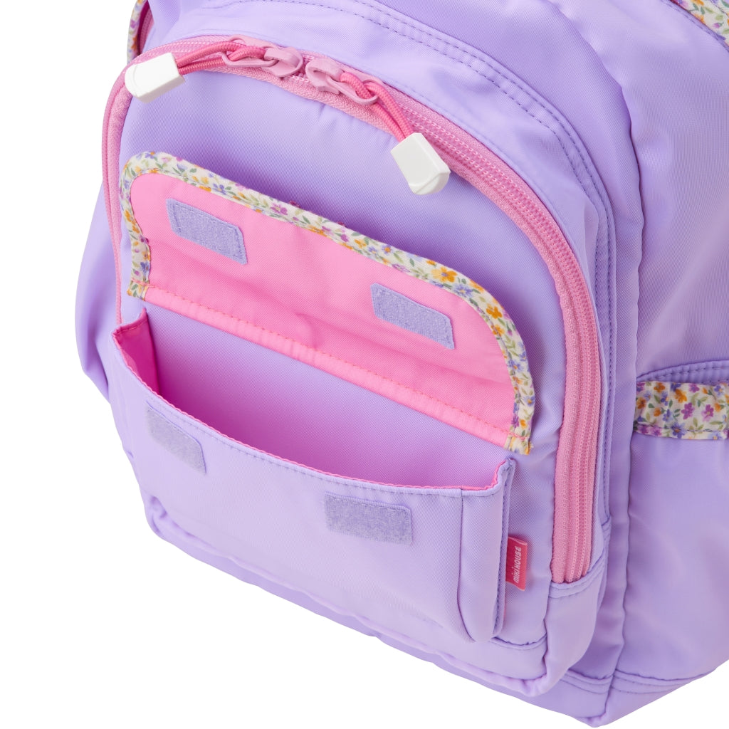 SAC À DOS MAUVE MIKI HOUSE