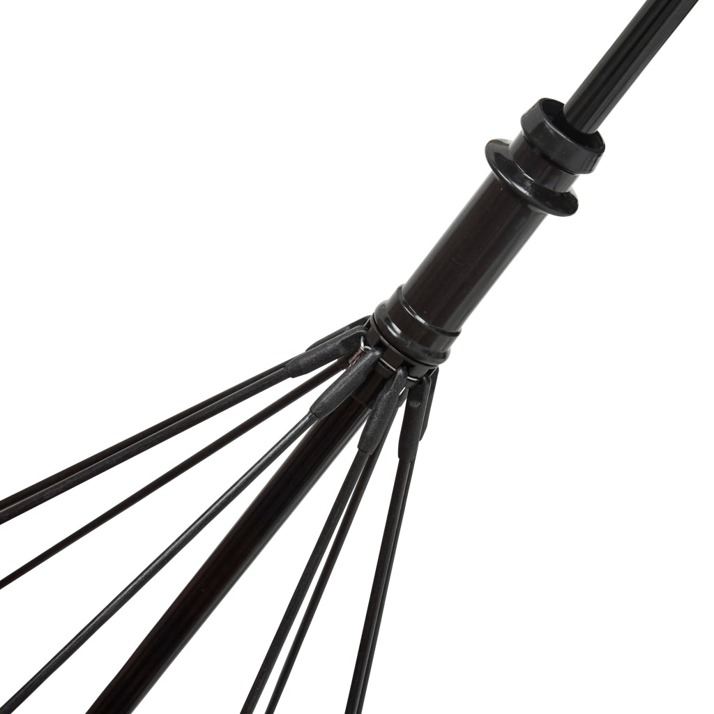 NAVY BLUE CHECKED UMBRELLA