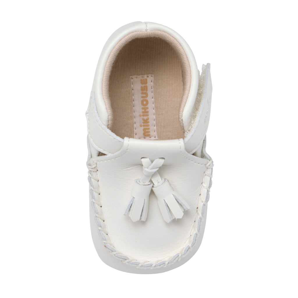 MOCASSINS PRÉ-MARCHE BLANCS