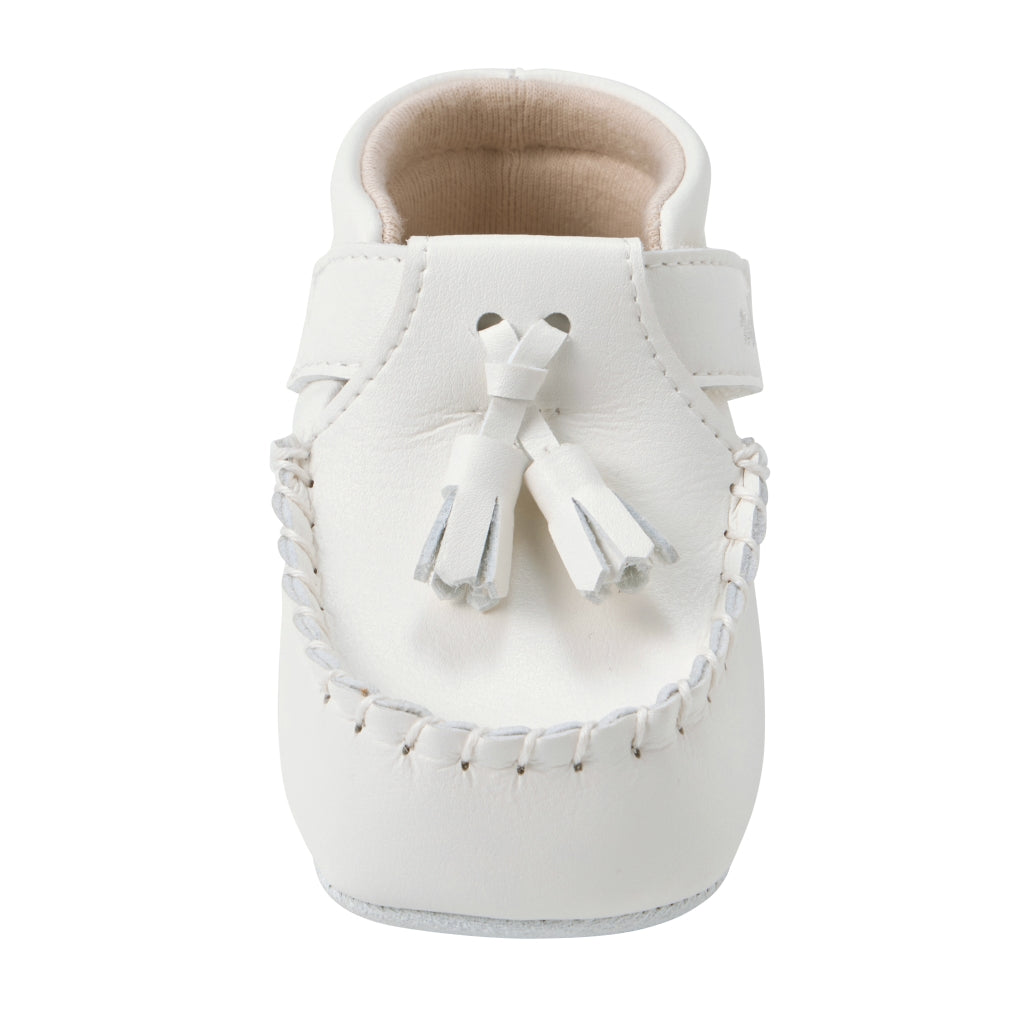 MOCASSINS PRÉ-MARCHE BLANCS