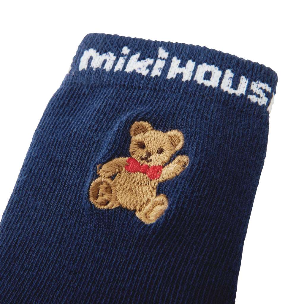 CHAUSSETTES BLEU MARINE OURSON