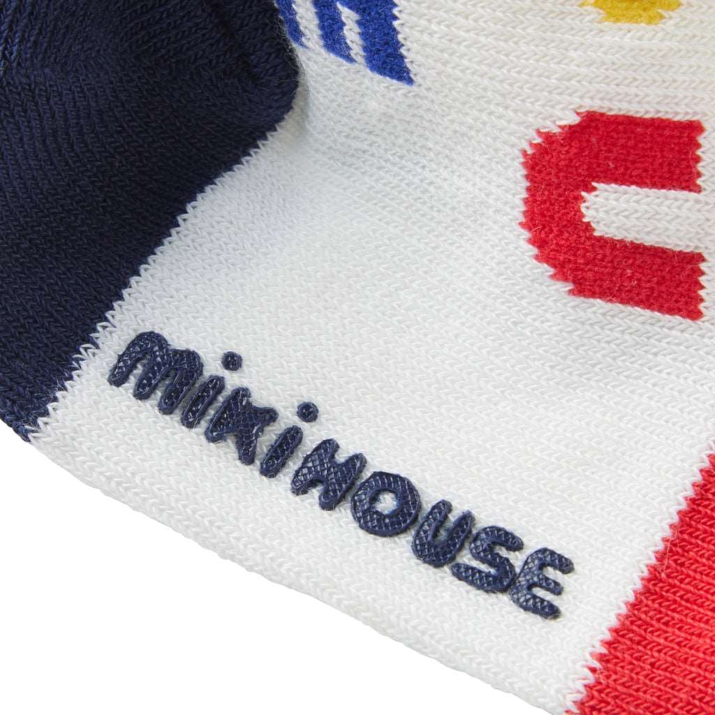 CHAUSSETTES AUX LETTRES MIKI HOUSE