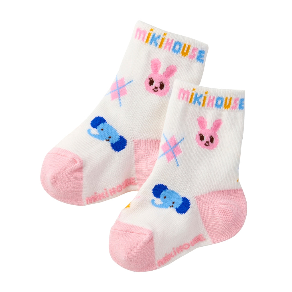 CHAUSSETTES ANIMAUX ROSE