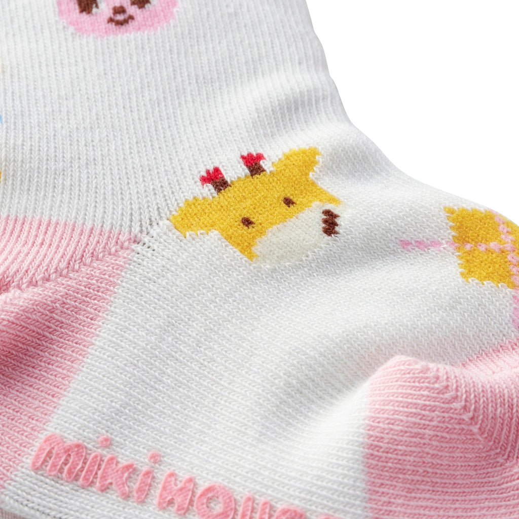 CHAUSSETTES ANIMAUX ROSE