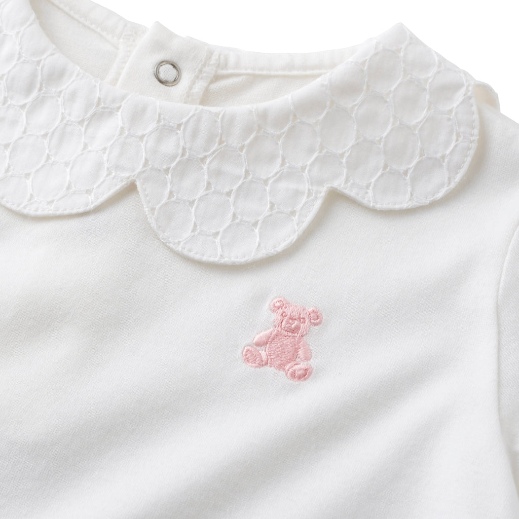T-SHIRT MANCHES LONGUES BLANC