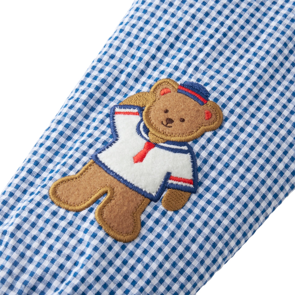 CHEMISE A CARREAUX BLEU MIKI HOUSE
