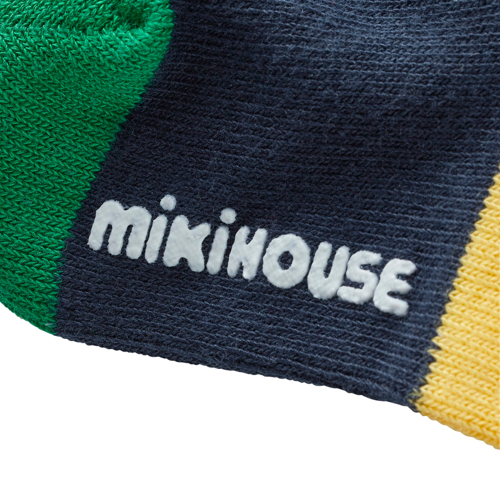 CHAUSSETTES BLEU MARINE MIKI HOUSE