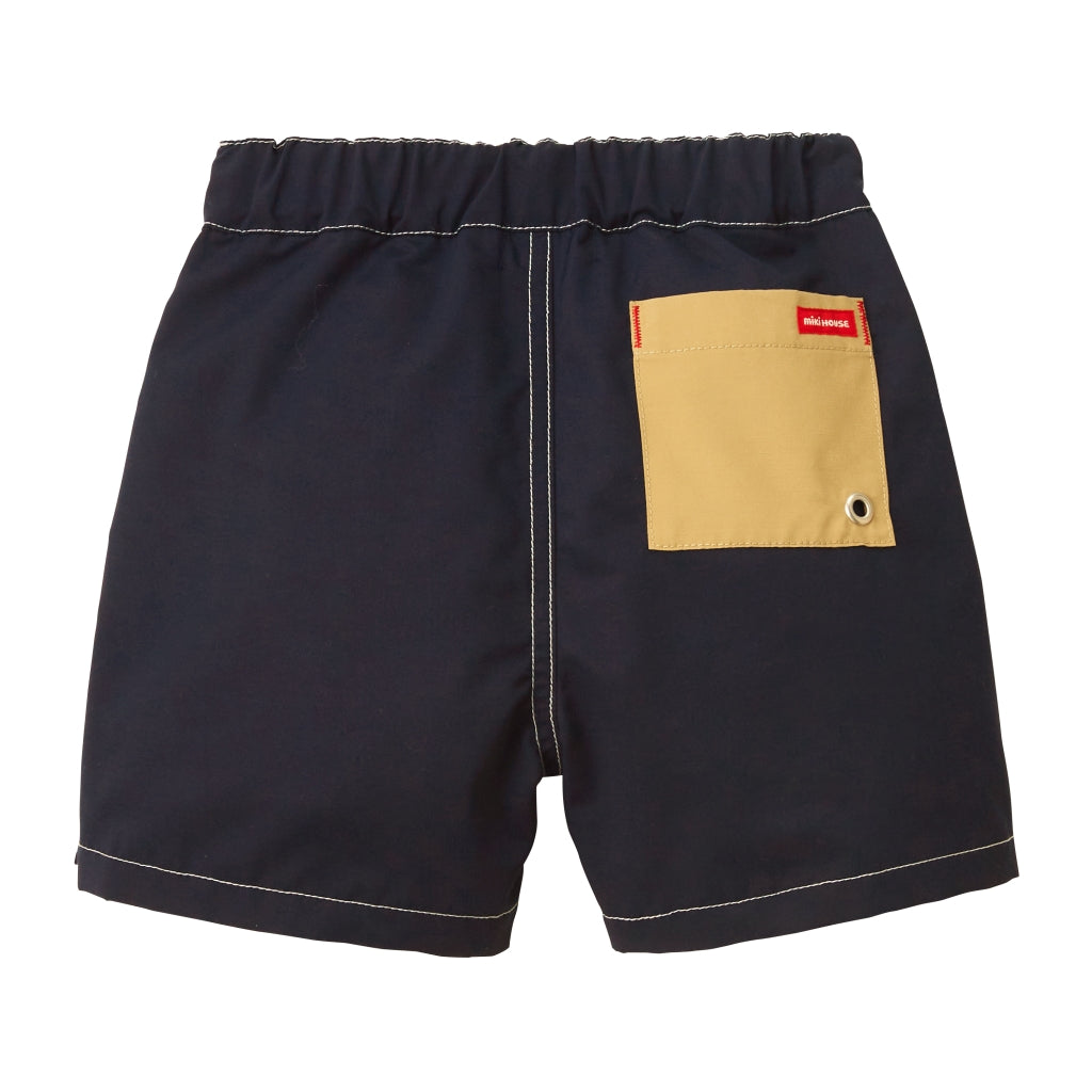 SHORT DE BAIN BLEU MARINE