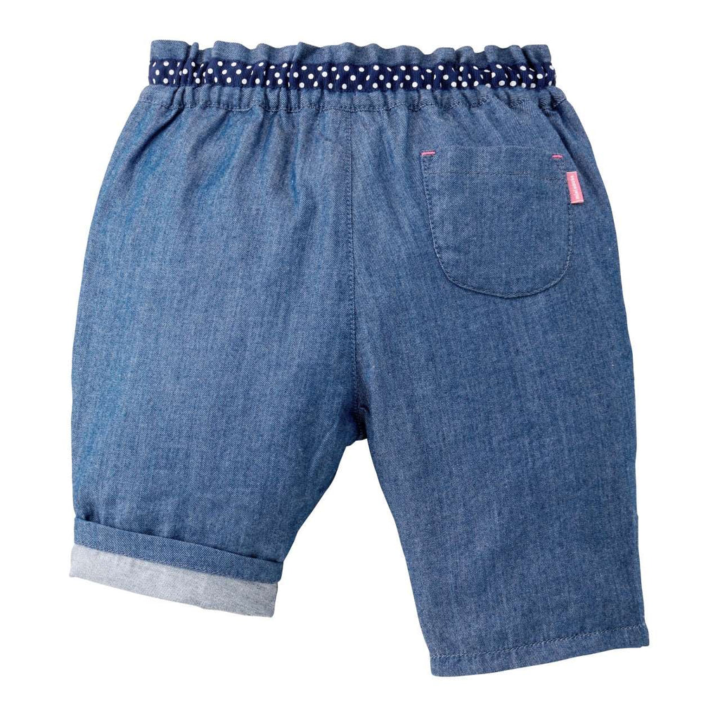 BERMUDA DENIM BRODERIE USAKO MIKI HOUSE