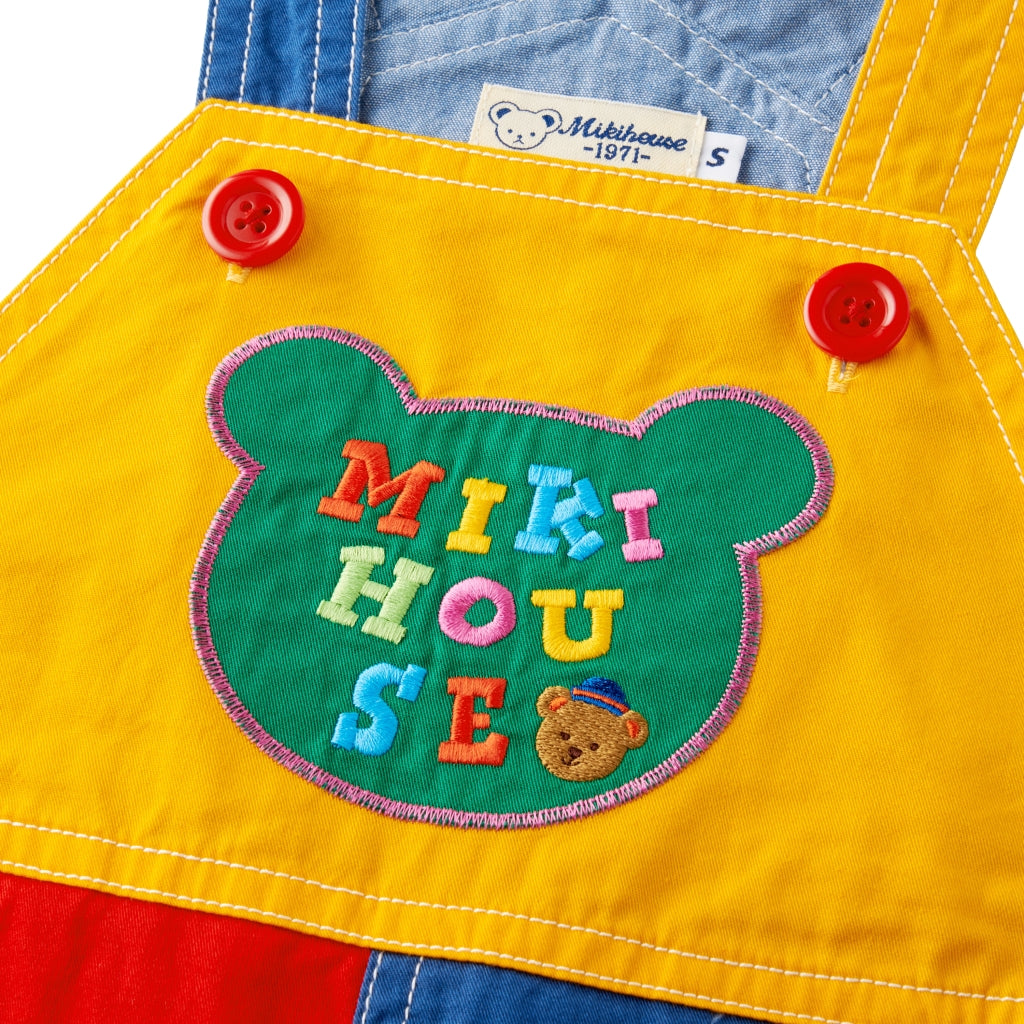 SALOPETTE MULTICOLORE MIKI HOUSE