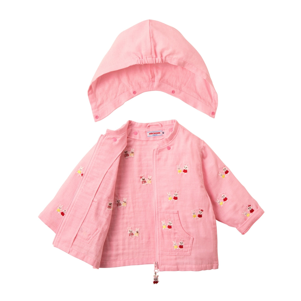 LIGHTWEIGHT PINK USAKO JACKET