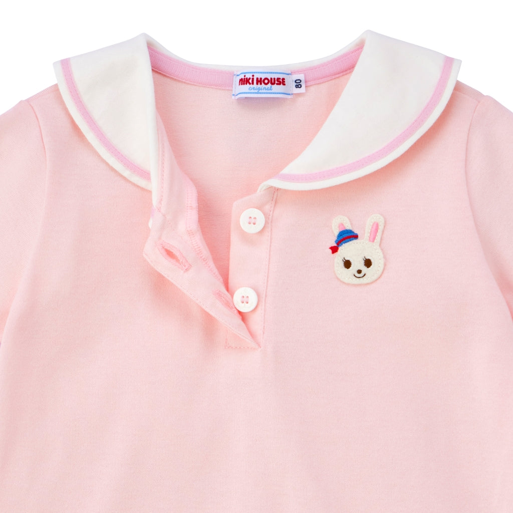T-SHIRT ROSE COL MARIN USAKO
