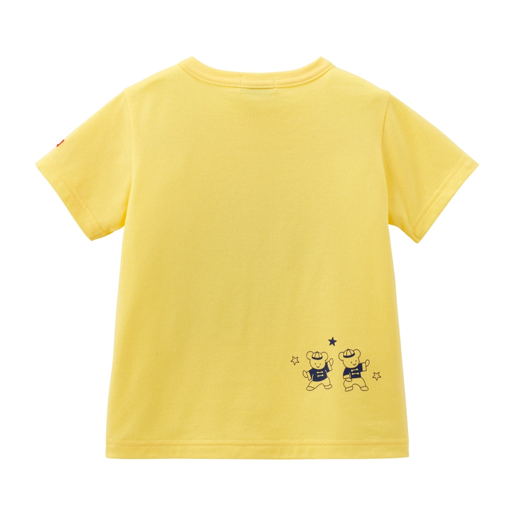 T-SHIRT JAUNE THEME ASIE PUCCI