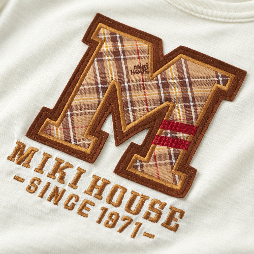 T-SHIRT MIKI HOUSE BLANC