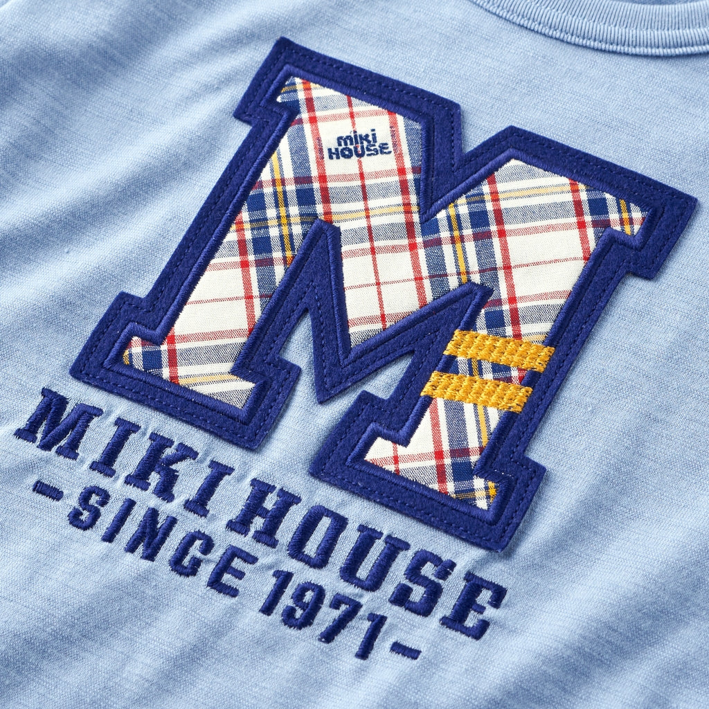 T-SHIRT MIKI HOUSE BLEU