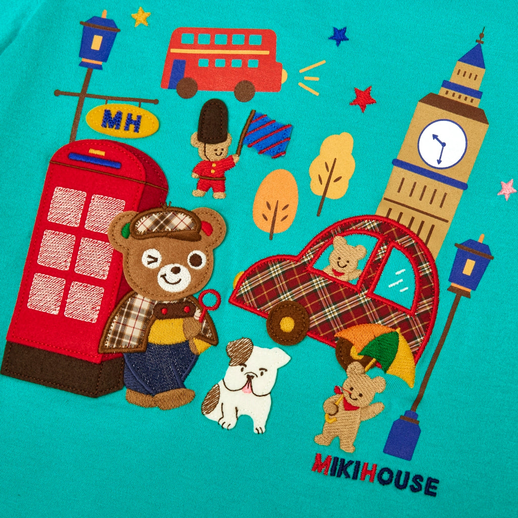 T-SHIRT BLEU PUCCI À LONDRES