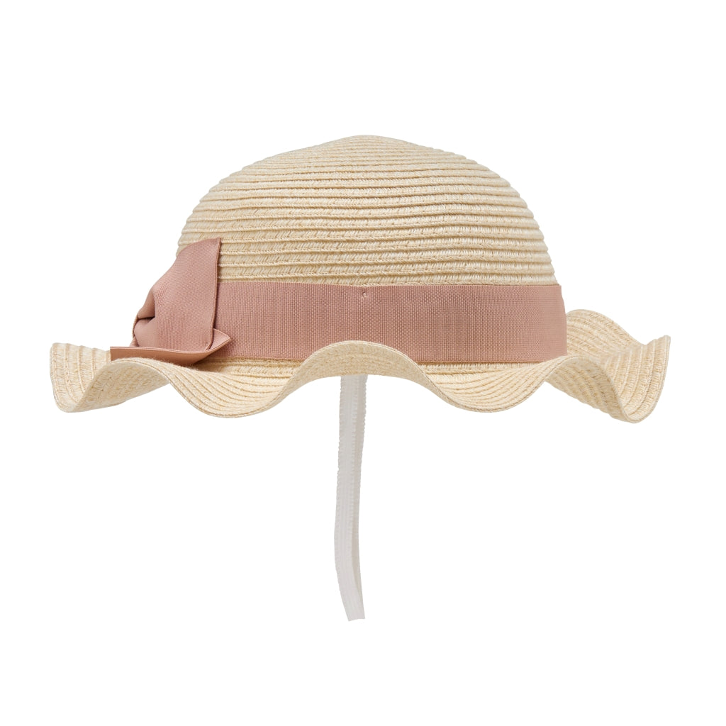 CHAPEAU RUBAN ROSE