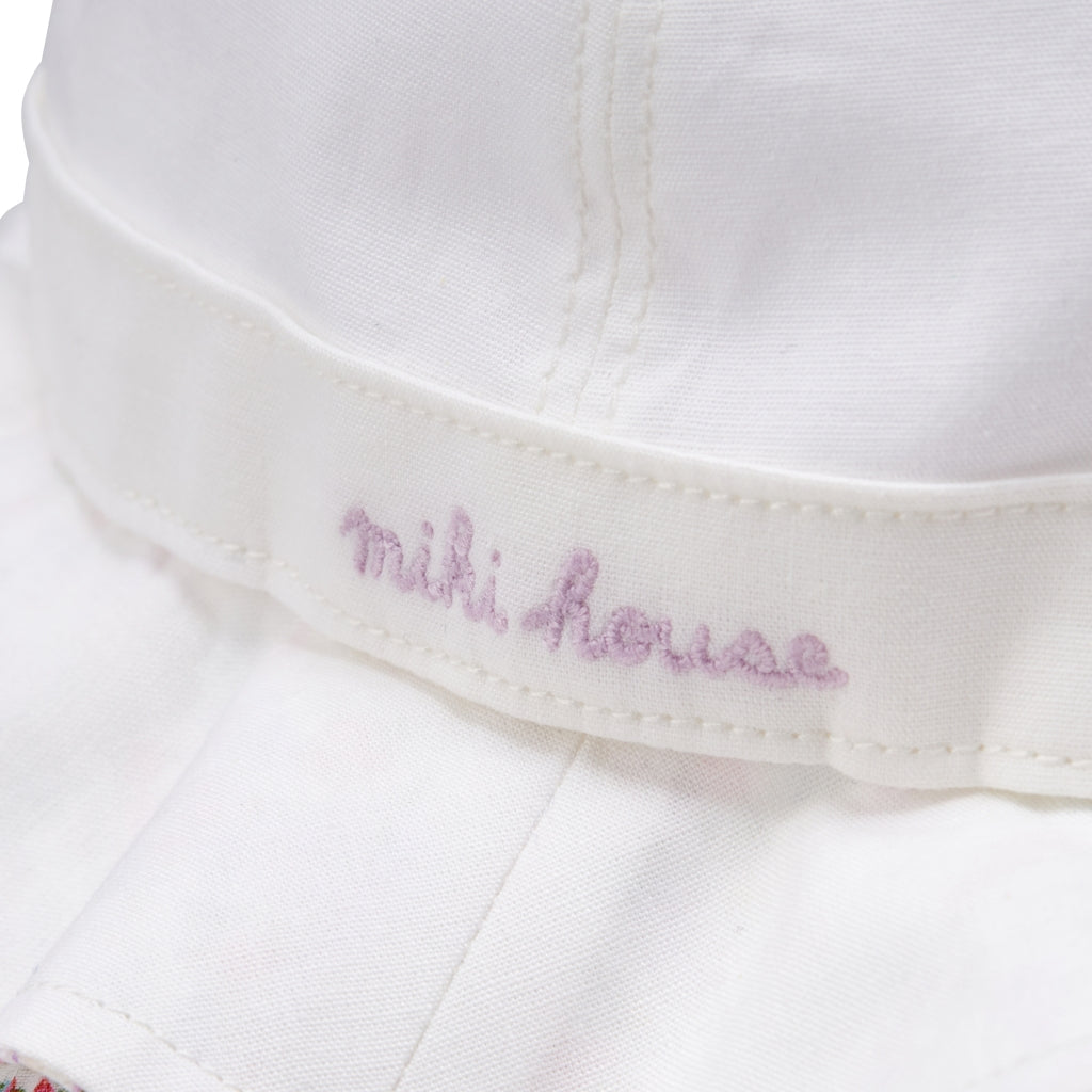 CHAPEAU ÉTÉ BLANC MOTIFS LIBERTY