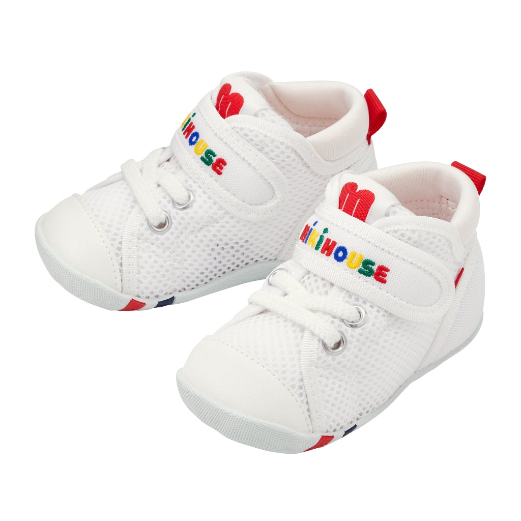 CHAUSSURES BLANCHE LOGO MULTICOLORE