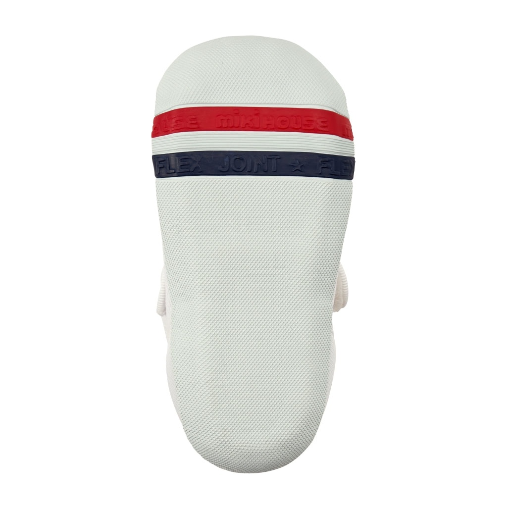 WHITE SHOES MULTICOLOR LOGO