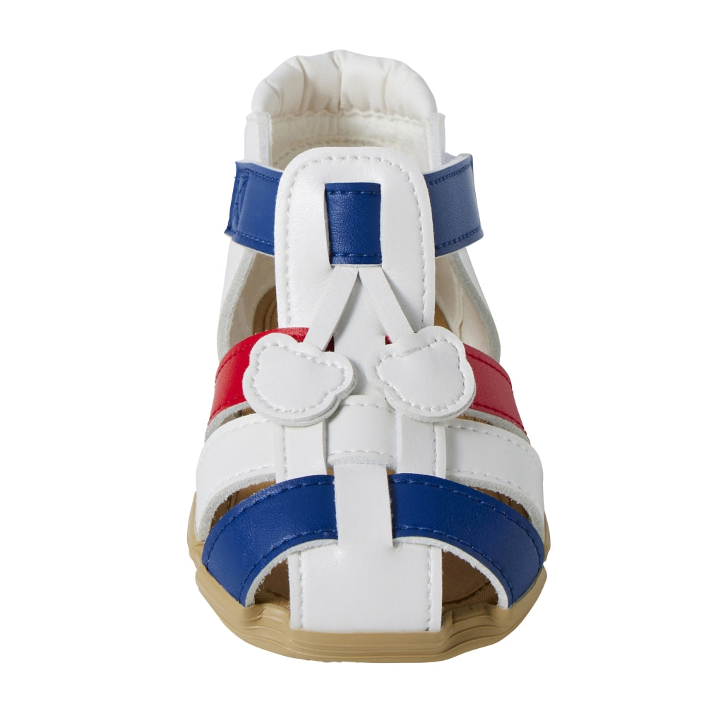 SANDALES BÉBÉ SIMILI-CUIR TRICOLORES