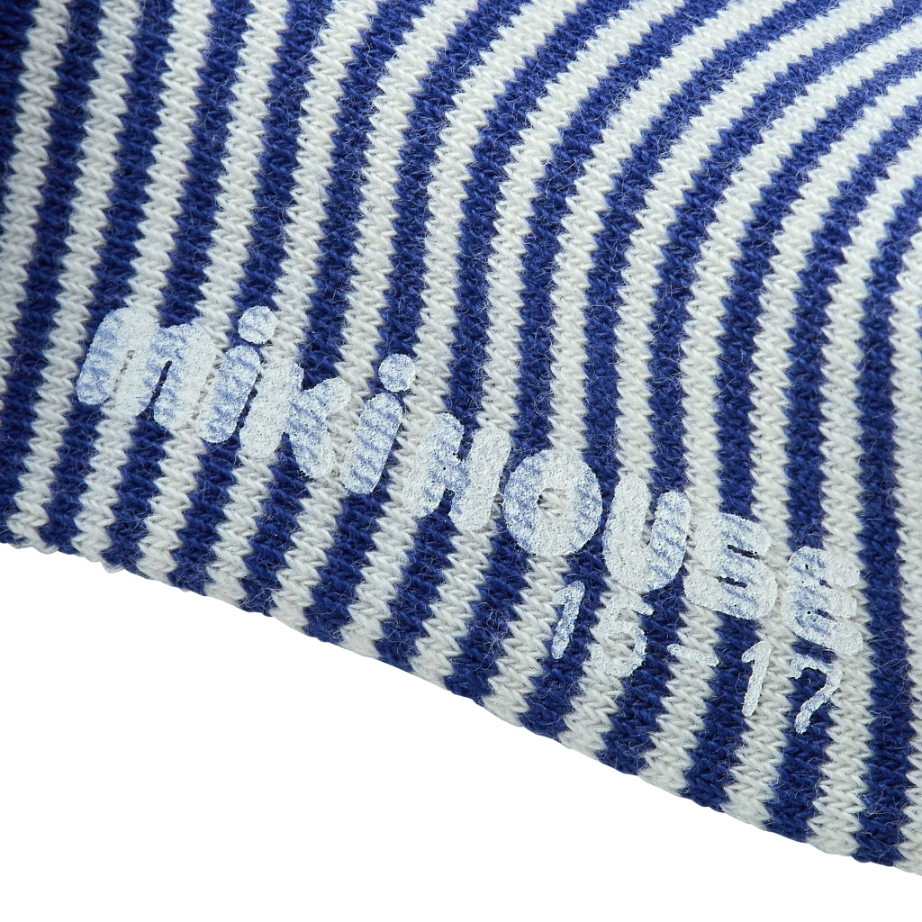 CHAUSSETTES BLEUES ET JAUNES À RAYURES