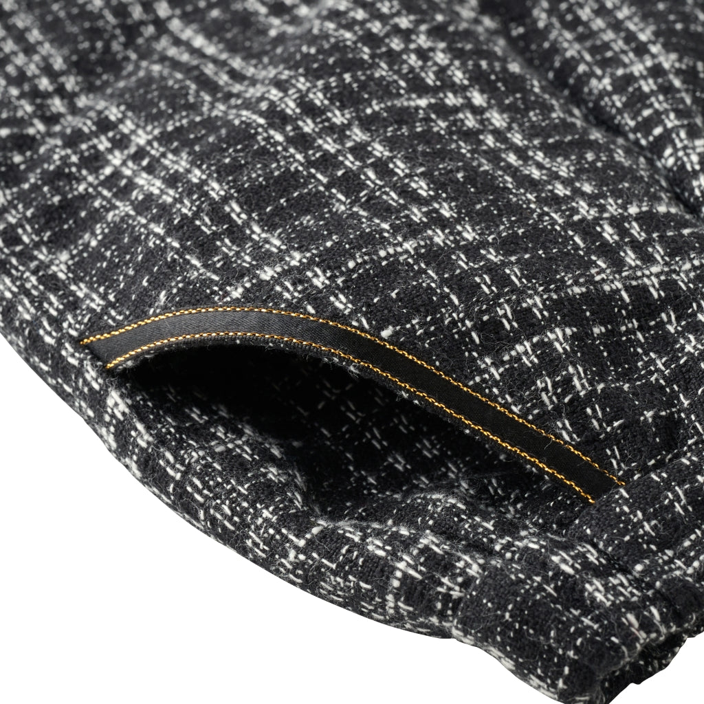 SHORT NOIR MIKI HOUSE IMITATION TWEED