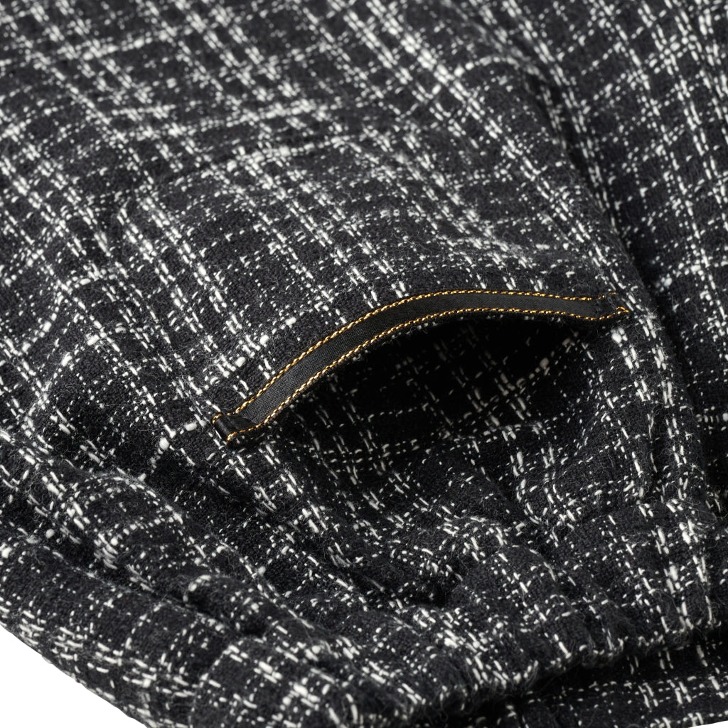 SHORT NOIR MIKI HOUSE IMITATION TWEED