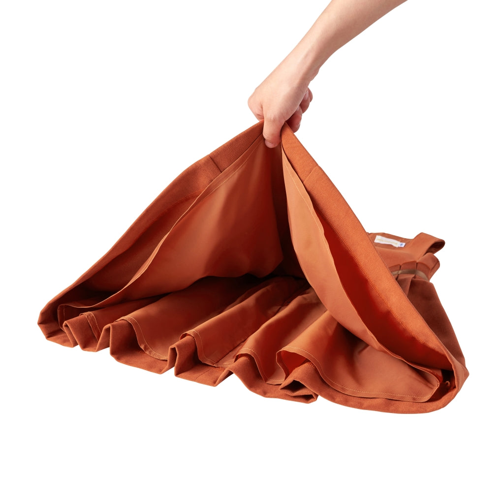 ROBE ORANGE ÉLÉGANTE