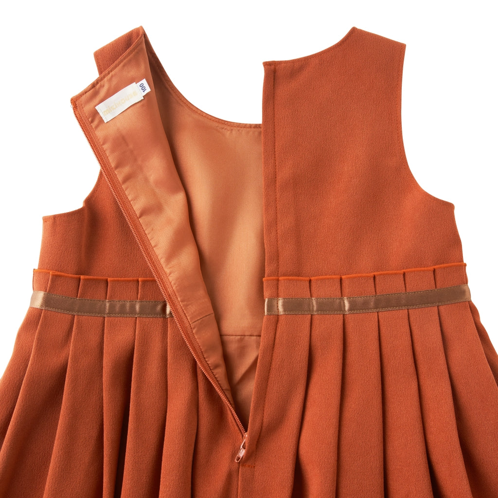 ROBE ORANGE ÉLÉGANTE