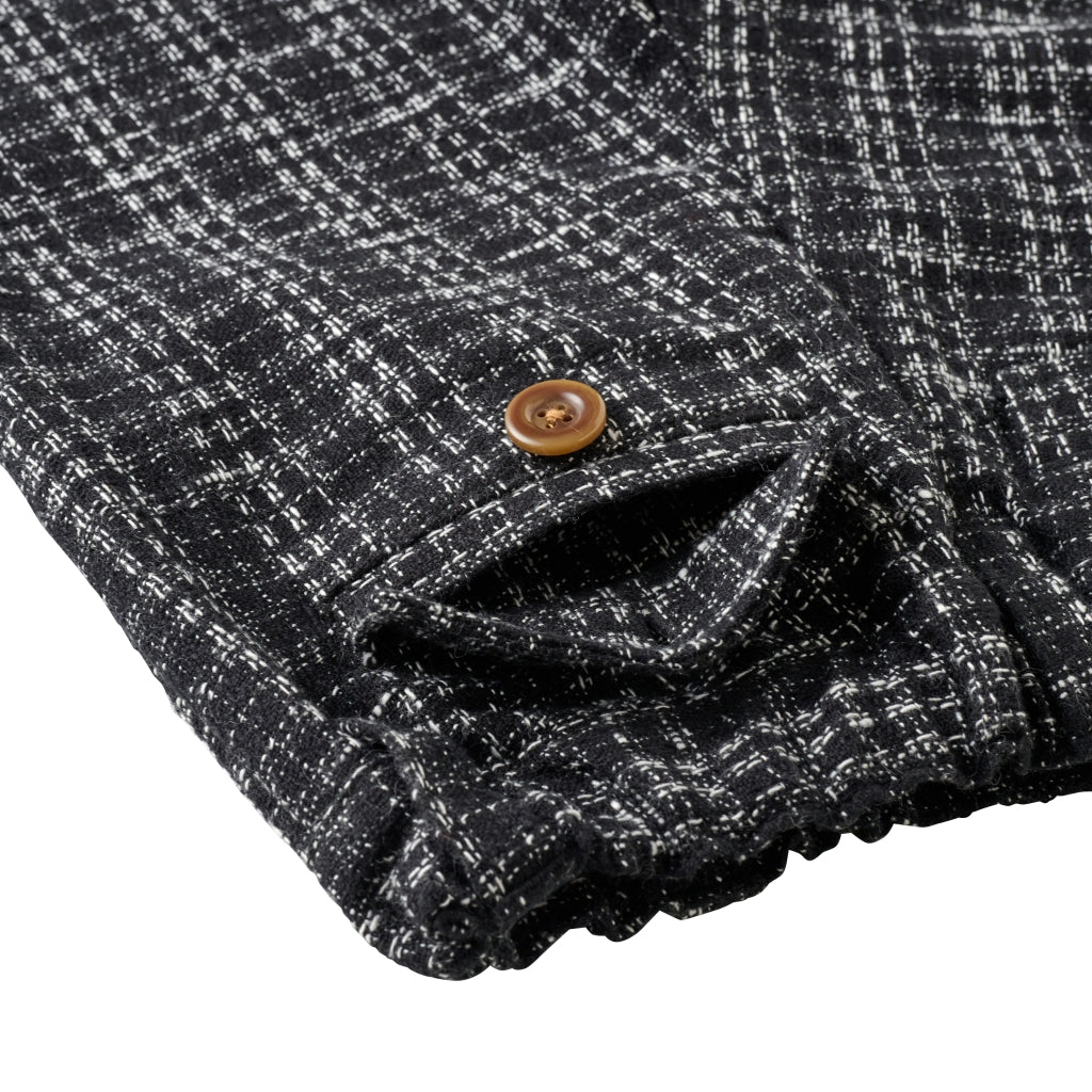 PANTALON NOIR MIKI HOUSE IMITATION TWEED