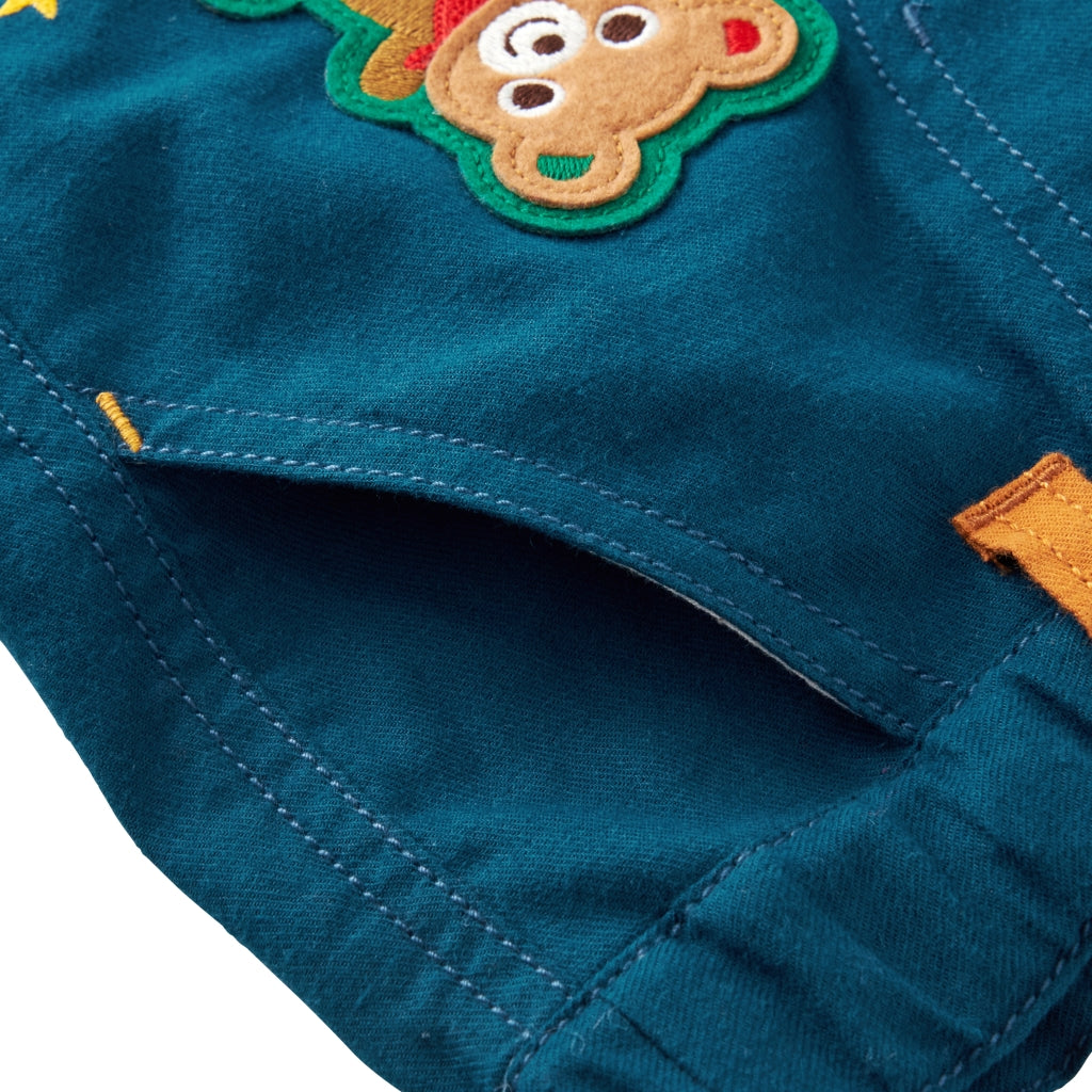 PANTALON PUCCI BLEU ANIMAUX