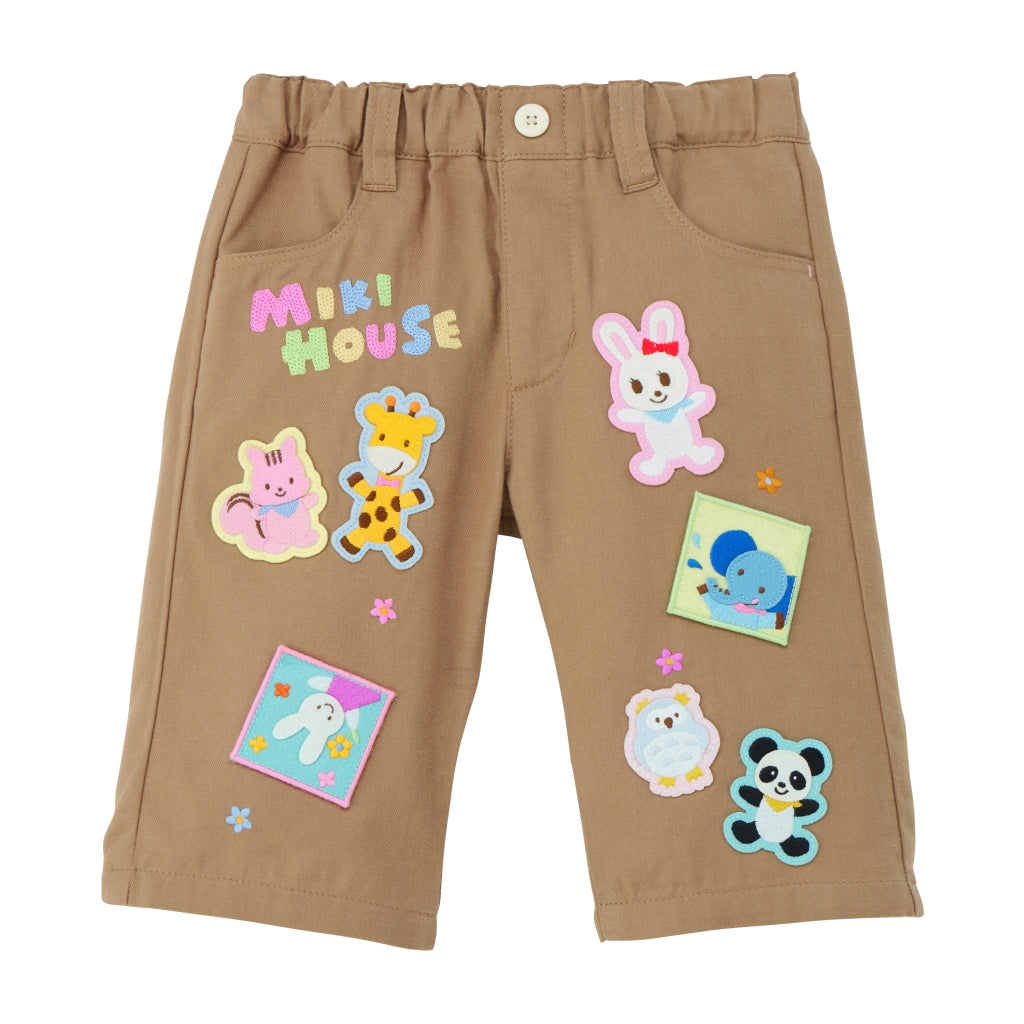 PANTALON USAKO BEIGE ANIMAUX