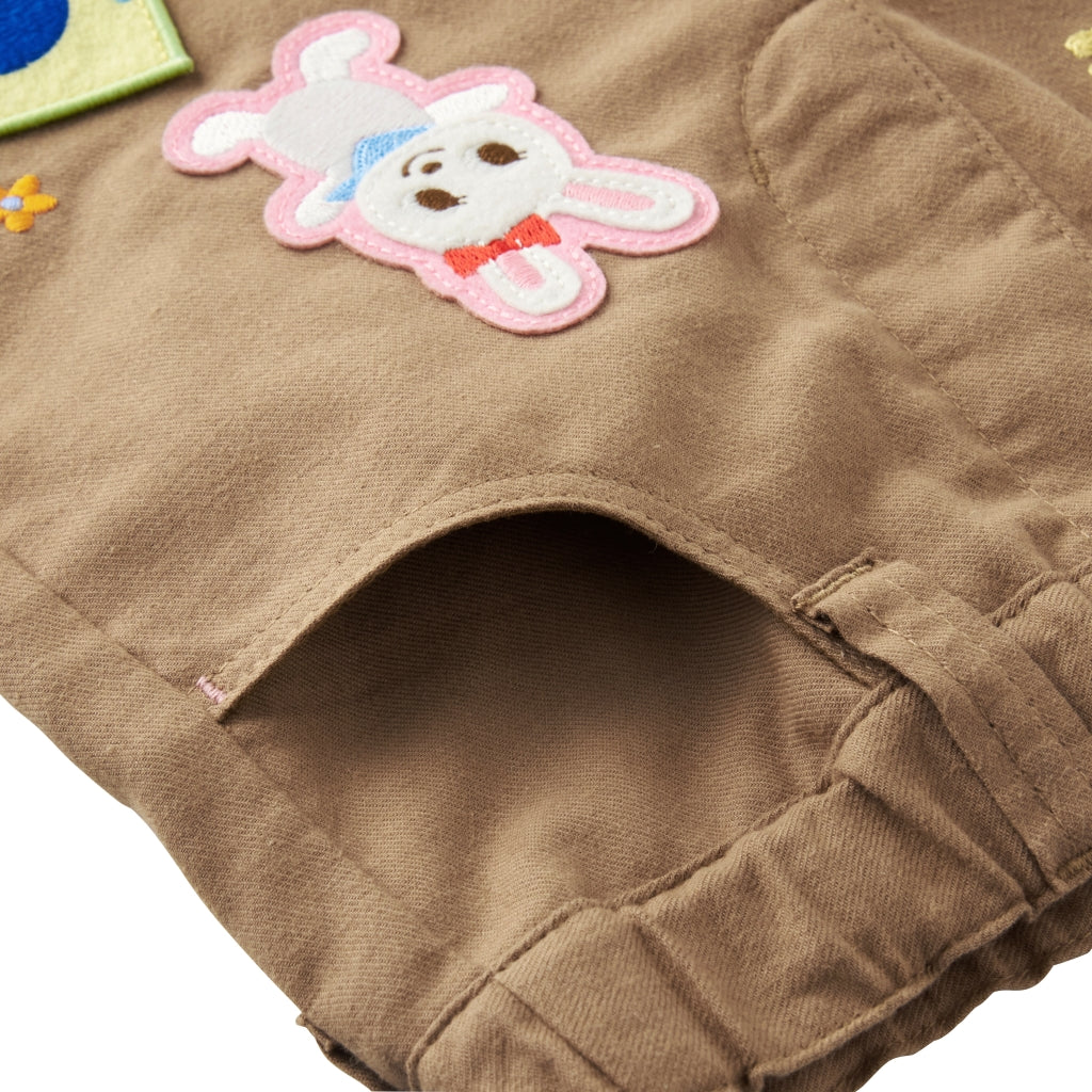 PANTALON USAKO BEIGE ANIMAUX