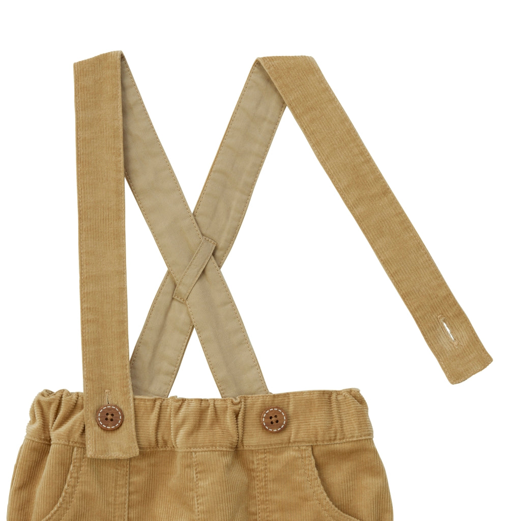 SALOPETTE BEIGE EN VELOURS USAKO