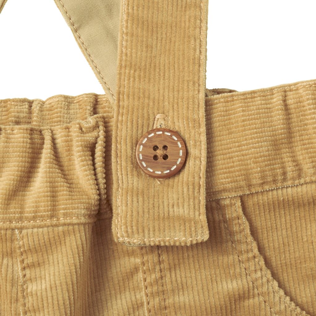 SALOPETTE BEIGE EN VELOURS USAKO