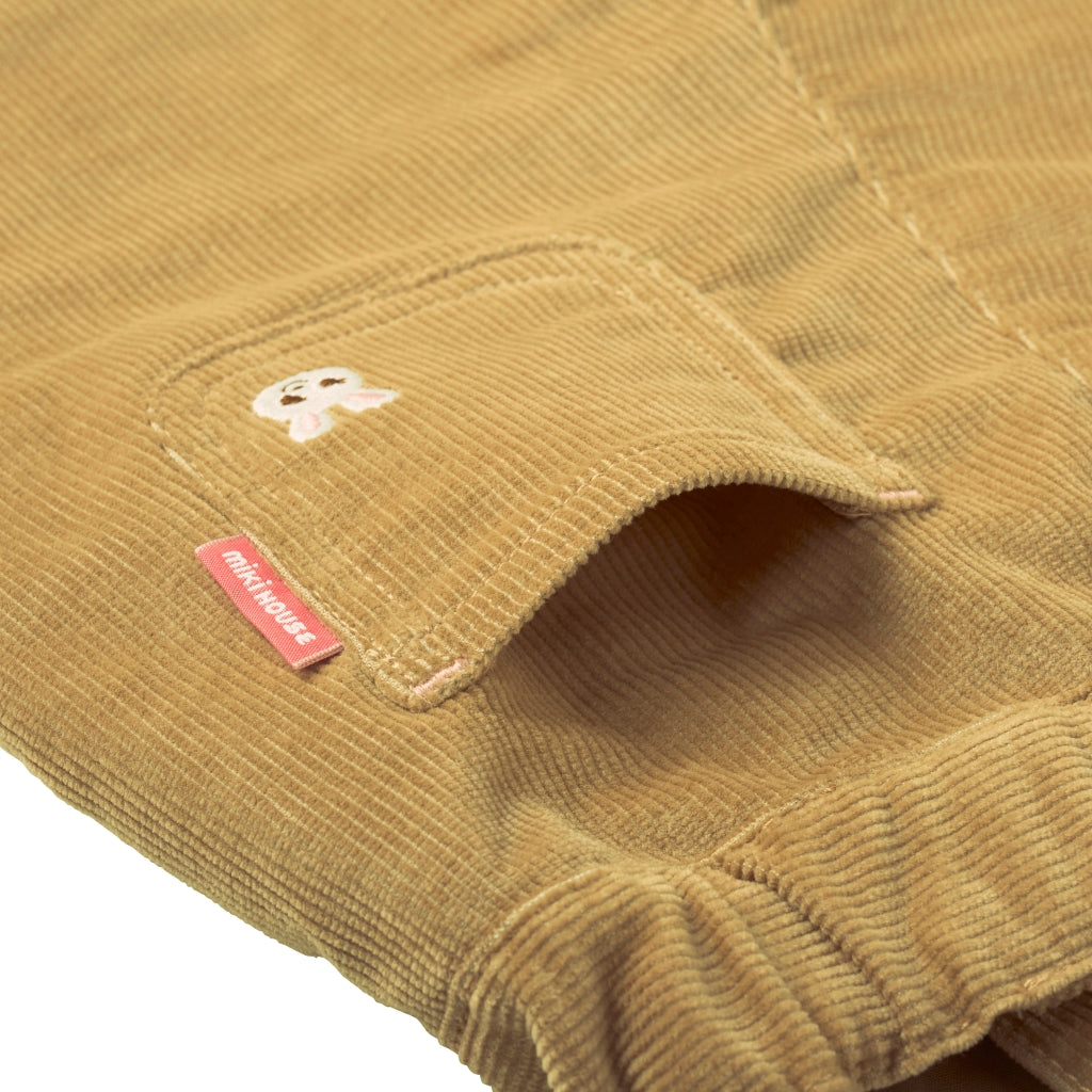 SALOPETTE BEIGE EN VELOURS USAKO