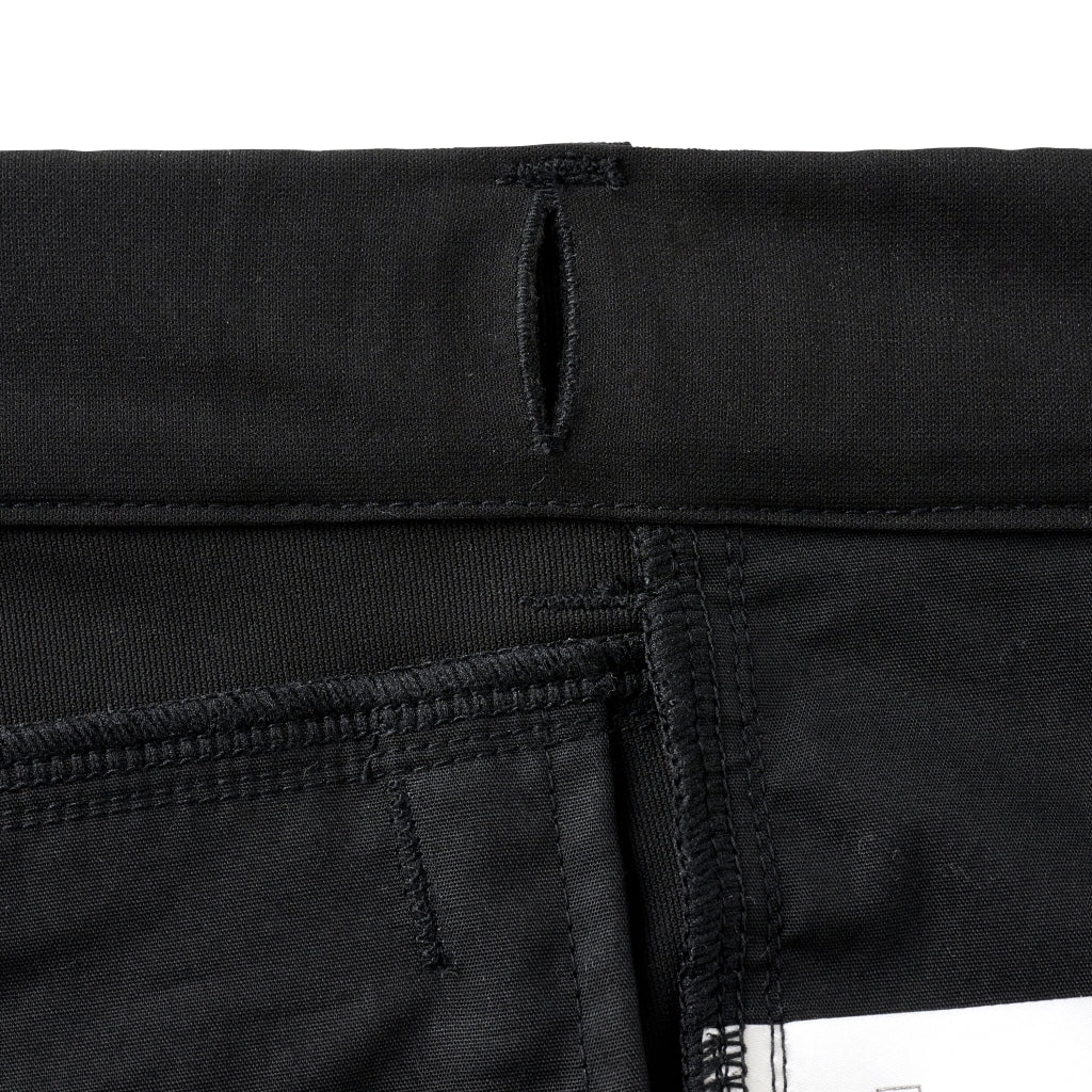 PANTALON NOIR EN COTON