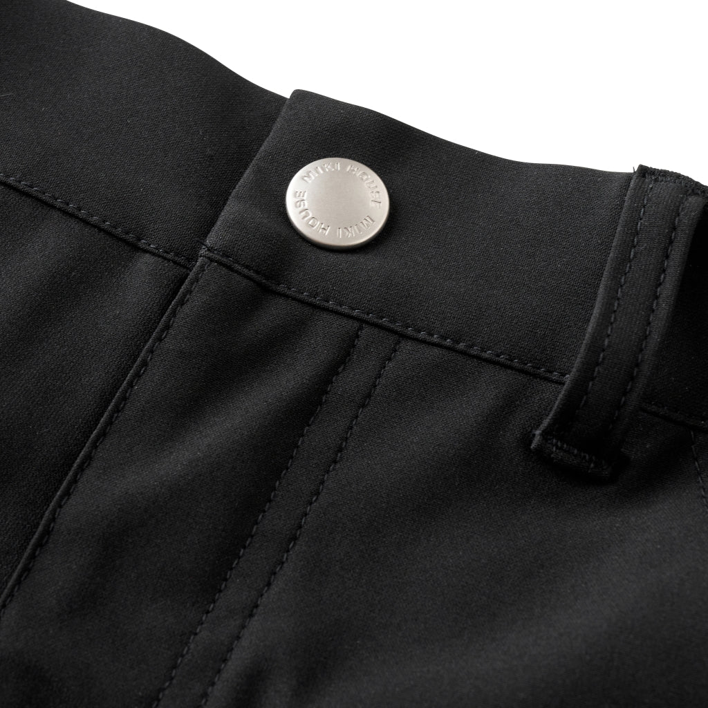 PANTALON NOIR EN COTON