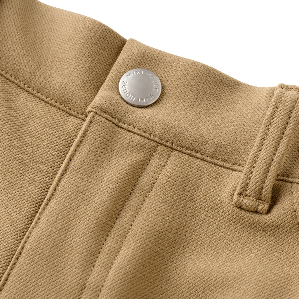 PANTALON MARRON EN COTON