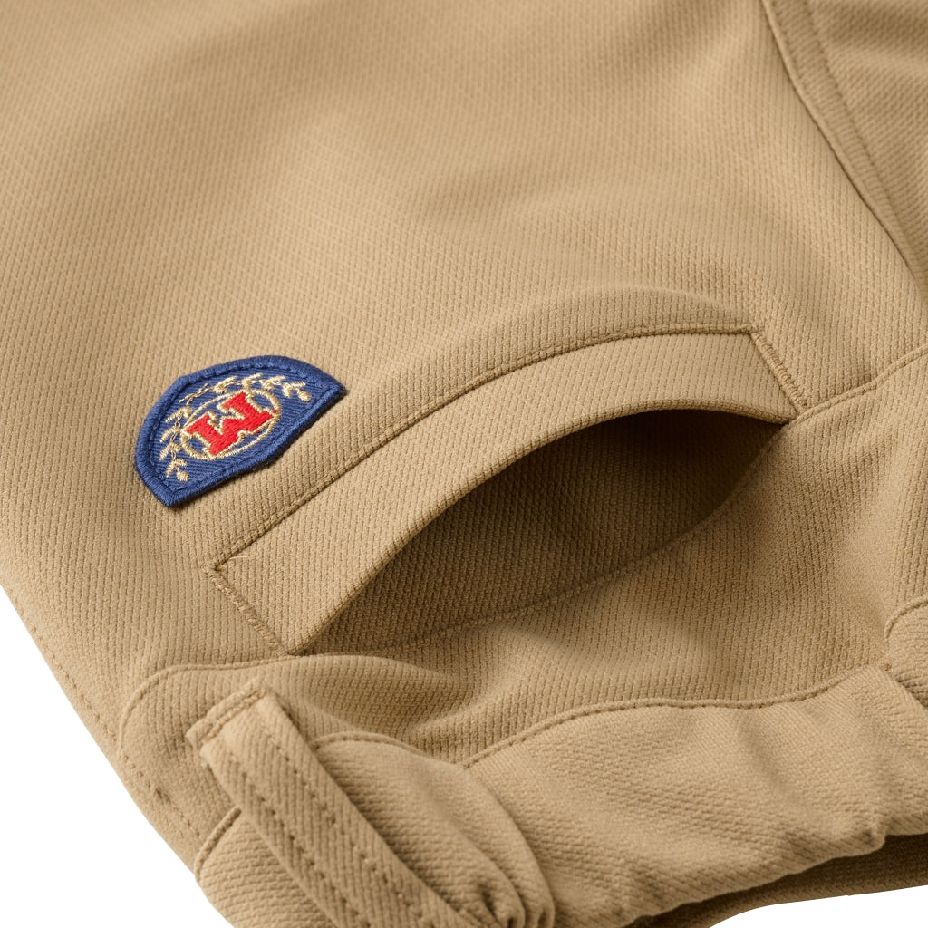 PANTALON MARRON EN COTON