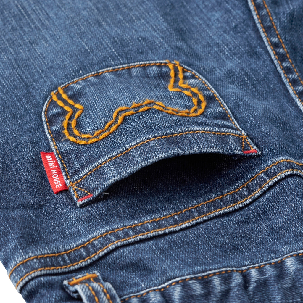 JEAN BLEU MOTIF OURSONS