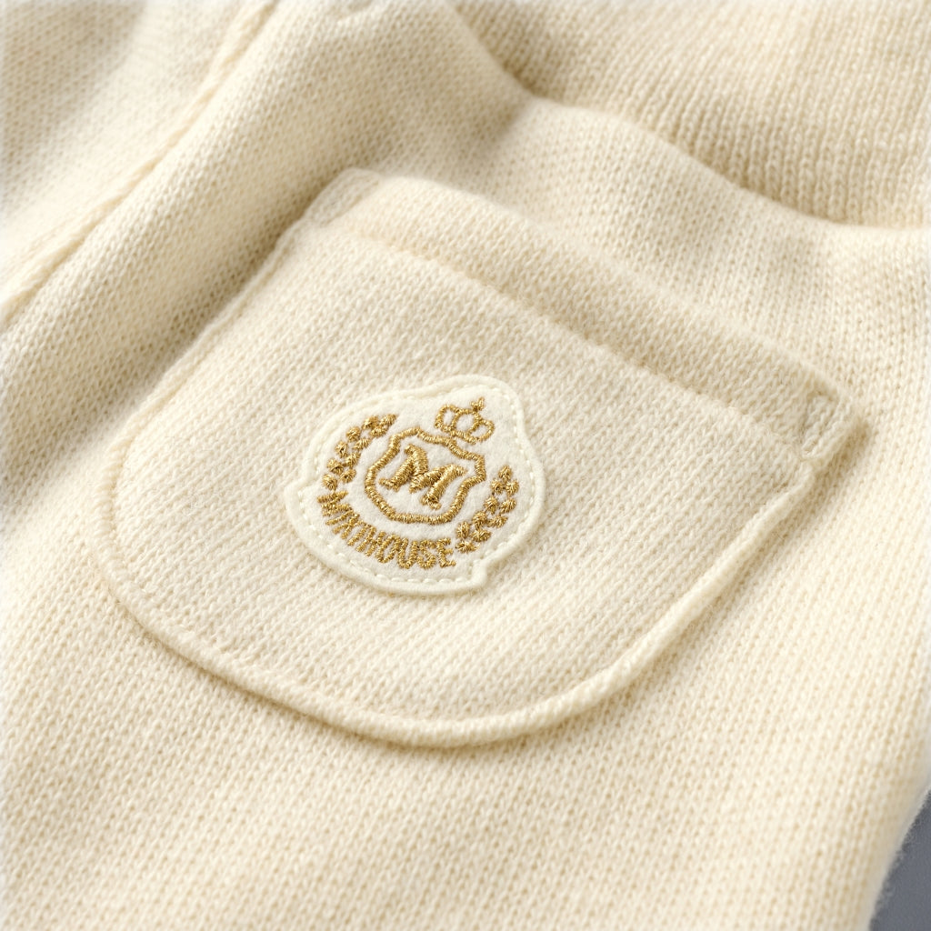 JOGGING EN CACHEMIRE CRÈME GOLD LABEL