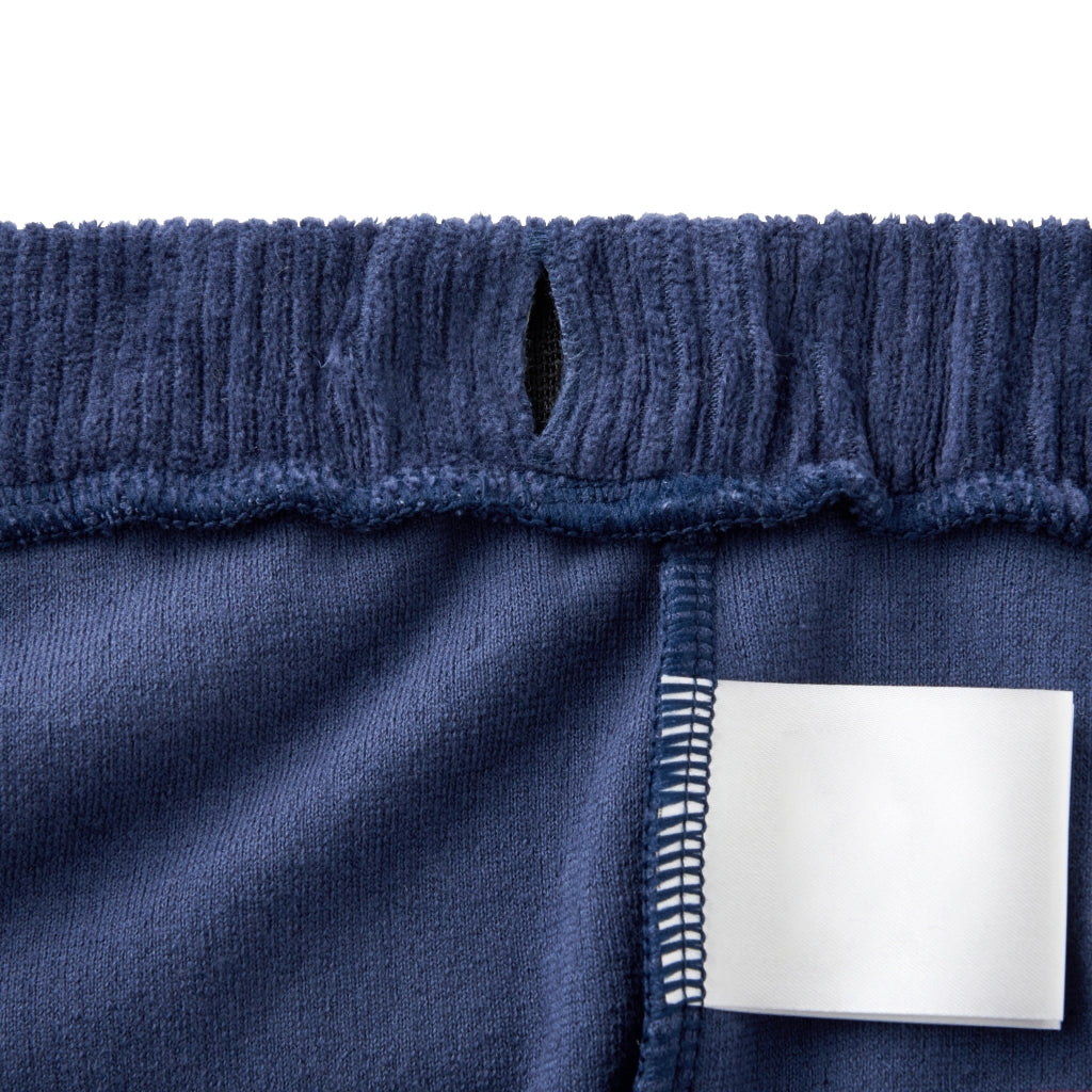 PANTALON EN COTTON BLEU FONCÉ PUCCI